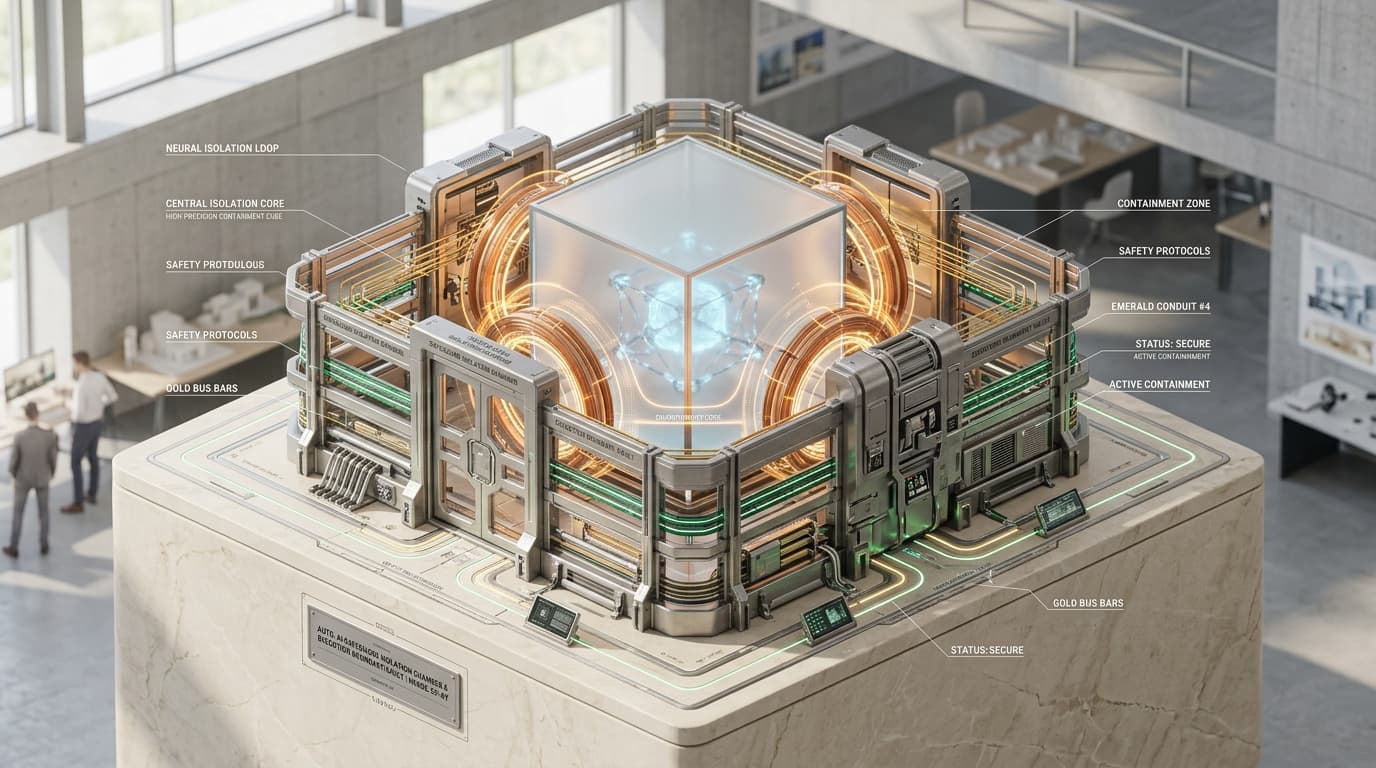 Autonomous AI Safeguard Isolation Chamber and Execution Boundary Vault